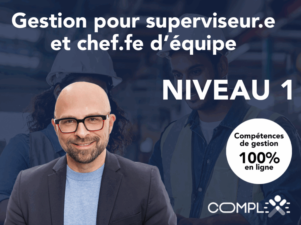 LEVITTS – La gestion pour superviseurs et chefs d’équipe – niveau I