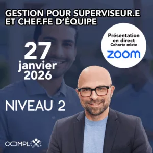 CMH26-Superviseur Niveau 2